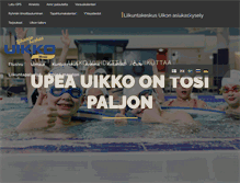 Tablet Screenshot of nivalanliikuntakeskus.fi